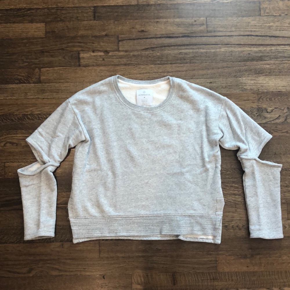 Alternative Apparel Slit Arm Sweatshirt